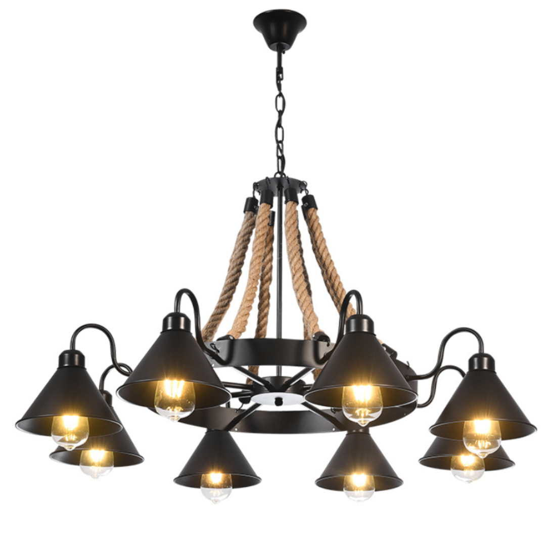 110V chandeliers size 93x60cm E27*8