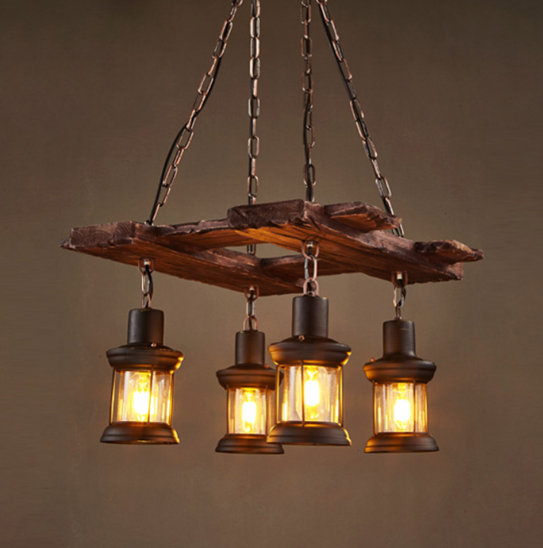 110V 68cm LED Lamp holder E27*4